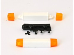 Beacon Hella light old - white - orange- 1:43 - CAL