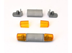 Beacon Hella light - silver - orange - 1:43 - CAL