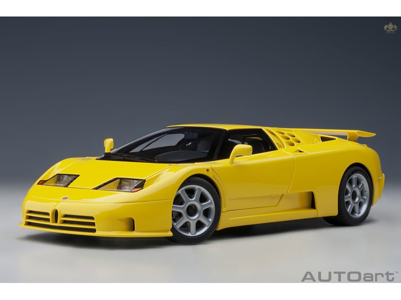 Bugatti EB 110 SS 1992 1:18 (Giallo Bugatti) - AUTOart