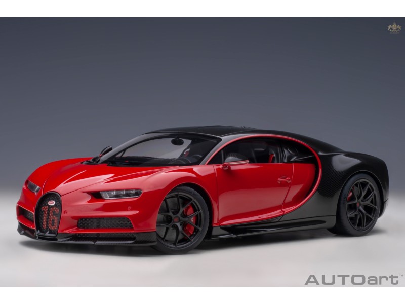 Bugatti Chiron Sport 2019 1:18 červená - Auto Art