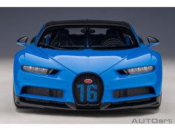 Bugatti Chiron Sport 2019 1:18 (French Racing Blue/Carbon) - AUTOart