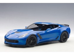 Chevrolet Corvette C7 Z06 1:18 modrá - AUTOart