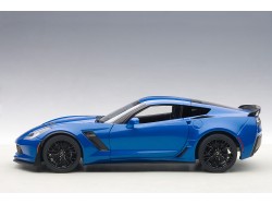 Chevrolet Corvette C7 Z06 1:18 (Laguna Blue Tintcoat) - AUTOart