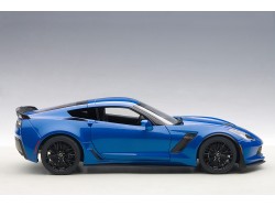 Chevrolet Corvette C7 Z06 1:18 (Laguna Blue Tintcoat) - AUTOart