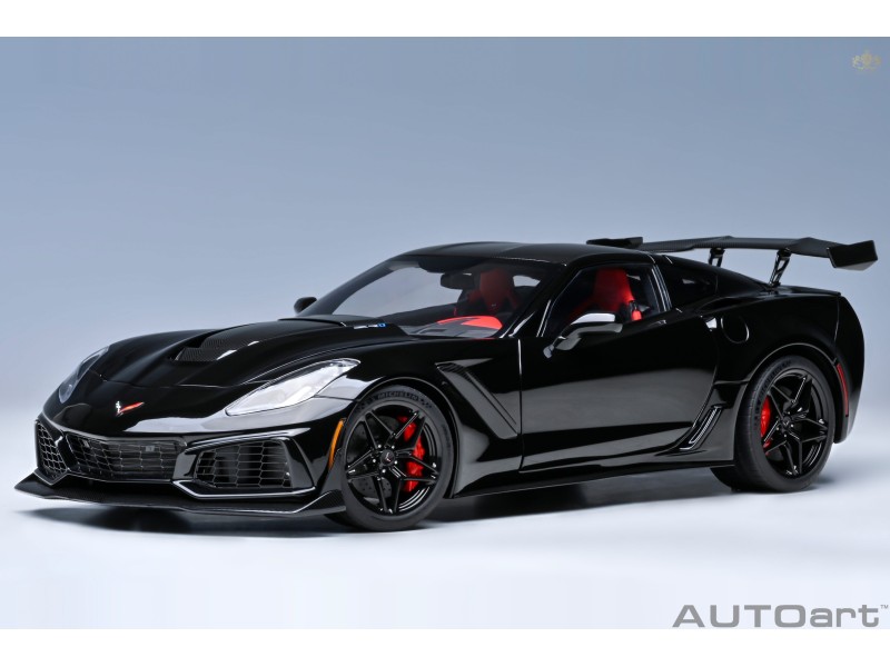 Chevrolet Corvette C7 ZR1 2019 1:18 (Black) - AUTOart