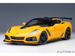 Chevrolet Corvette C7 ZR1 2019 1:18 žlutá - AUTOart