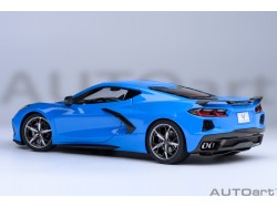 Chevrolet Corvette C8 Stingray Z51 2020 1:18 (Rapid Blue) - AUTOart