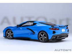 Chevrolet Corvette C8 Stingray Z51 2020 1:18 modrá - AUTOart