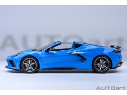 Chevrolet Corvette C8 Stingray Z51 2020 1:18 modrá - AUTOart