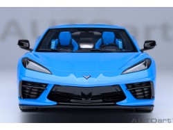 Chevrolet Corvette C8 Stingray Z51 2020 1:18 (Rapid Blue) - AUTOart