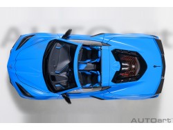 Chevrolet Corvette C8 Stingray Z51 2020 1:18 (Rapid Blue) - AUTOart