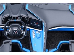 Chevrolet Corvette C8 Stingray Z51 2020 1:18 (Rapid Blue) - AUTOart