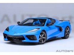 Chevrolet Corvette C8 Stingray Z51 2020 1:18 modrá - AUTOart