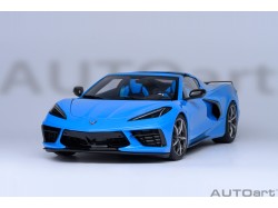 Chevrolet Corvette C8 Stingray Z51 2020 1:18 modrá - AUTOart