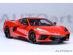 Chevrolet Corvette C8 Stingray Z51 2020 1:18 červená - AUTOart