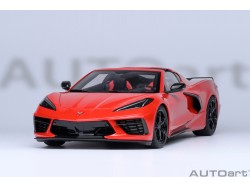 Chevrolet Corvette C8 Stingray Z51 2020 1:18 červená - AUTOart