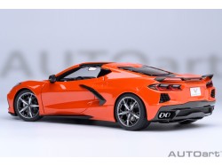 Chevrolet Corvette C8 Stingray Z51 2020 1:18 (Sebring Orange) - AUTOart