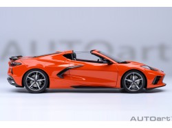 Chevrolet Corvette C8 Stingray Z51 2020 1:18 oranžová - AUTOart