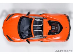 Chevrolet Corvette C8 Stingray Z51 2020 1:18 oranžová - AUTOart