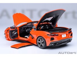 Chevrolet Corvette C8 Stingray Z51 2020 1:18 (Sebring Orange) - AUTOart