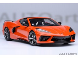 Chevrolet Corvette C8 Stingray Z51 2020 1:18 oranžová - AUTOart