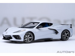 Chevrolet Corvette C8 Stingray Z51 1:18 šedá - AUTOart