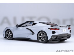 Chevrolet Corvette C8 Stingray Z51 1:18 šedá - AUTOart