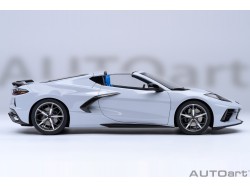 Chevrolet Corvette C8 Stingray Z51 1:18 šedá - AUTOart