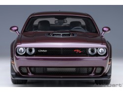 Dodge Challenger R/T SCAT PACK SHAKER WIDEBODY 2022 1:18 fialová - AUTOart