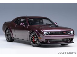 Dodge Challenger R/T SCAT PACK SHAKER WIDEBODY 2022 1:18 fialová - AUTOart