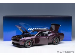 Dodge Challenger R/T SCAT PACK SHAKER WIDEBODY 2022 1:18 (Hellraisin) - AUTOart
