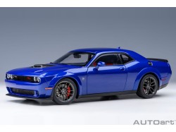 Dodge Challenger R/T SCAT PACK SHAKER WIDEBODY 2022 1:18 (Indigo Blue) - AUTOart