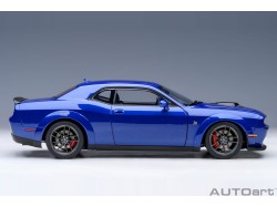 Dodge Challenger R/T SCAT PACK SHAKER WIDEBODY 2022 1:18 modrá - AUTOart