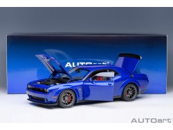 Dodge Challenger R/T SCAT PACK SHAKER WIDEBODY 2022 1:18 (Indigo Blue) - AUTOart