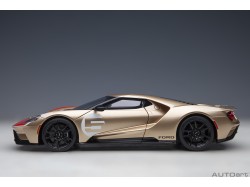 Ford GT 2022 64 Heritage Edition HOLMAN MOODY 1:18 Zlatá - AUTOart