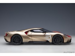 Ford GT 2022 64 Heritage Edition HOLMAN MOODY 1:18 Zlatá - AUTOart