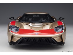 Ford GT 2022 64 Heritage Edition HOLMAN MOODY 1:18 (Holman Woody Gold) - AUTOart