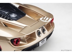 Ford GT 2022 64 Heritage Edition HOLMAN MOODY 1:18 (Holman Woody Gold) - AUTOart