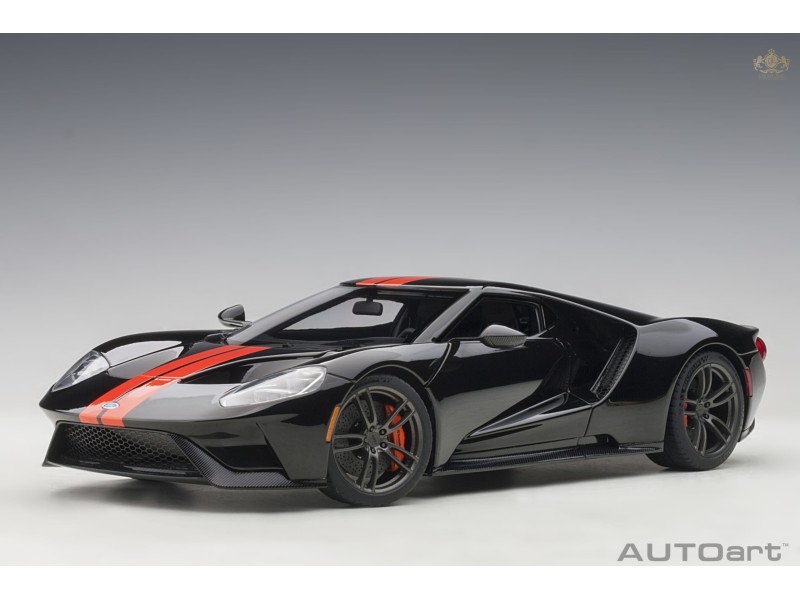 Ford GT 2017 1:18 (Shadow Black) - AUTOart