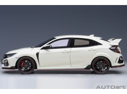 Honda Civic Type R (FK 8) 2021 1:18 (Championship White) - AUTOart