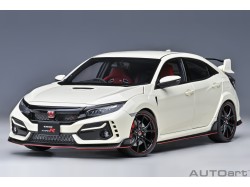 Honda Civic Type R (FK 8) 2021 1:18 (Championship White) - AUTOart