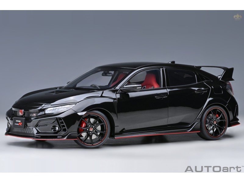 Honda Civic Type R (FK 8) 2021 1:18 (Crystal Black Pearl) - AUTOart