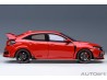 Honda Civic Type R (FK 8) 2021 1:18 (Flame Red) - AUTOart