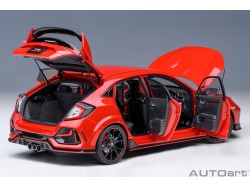 Honda Civic Type R (FK 8) 2021 1:18 (Flame Red) - AUTOart