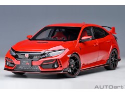 Honda Civic Type R (FK 8) 2021 1:18 (Flame Red) - AUTOart