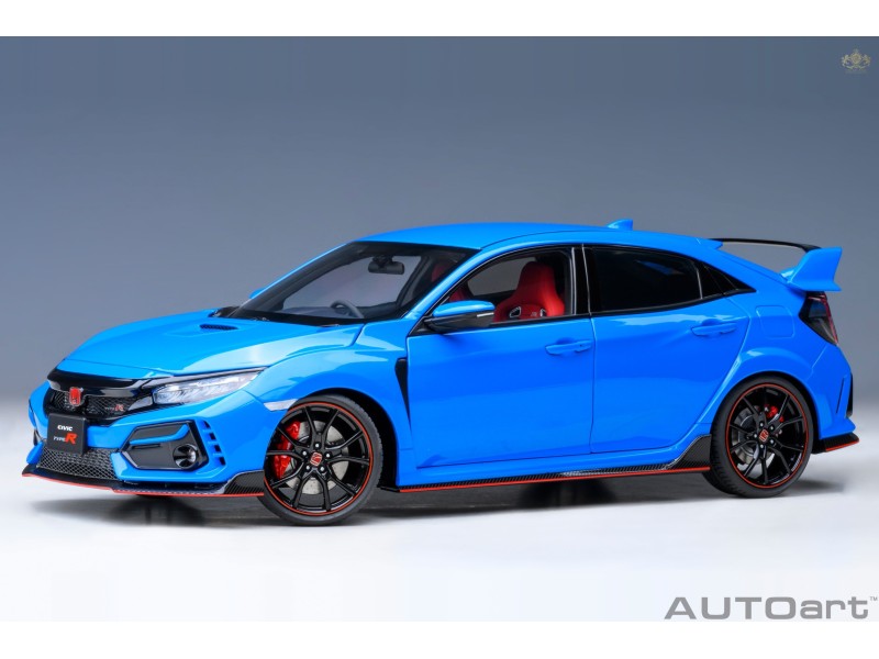 Honda Civic Type R (FK 8) 2021 1:18 (Racing Blue Pearl) - AUTOart