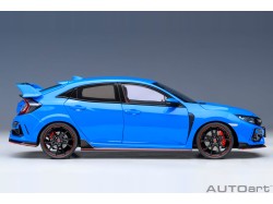 Honda Civic Type R (FK 8) 2021 1:18 (Racing Blue Pearl) - AUTOart