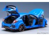 Honda Civic Type R (FK 8) 2021 1:18 (Racing Blue Pearl) - AUTOart