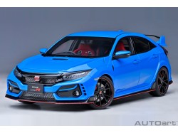 Honda Civic Type R (FK 8) 2021 1:18 (Racing Blue Pearl) - AUTOart