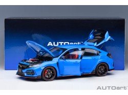 Honda Civic Type R (FK 8) 2021 1:18 modrá - AUTOart